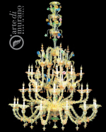 luxusn luster z Murano skla priemer 175cm, vka 230cm 4