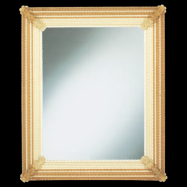 luxusn umeleck zrkadlo z Murano skla 70x85cm 33