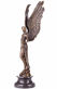 bronzov socha na mramorovom podstavci Archanjel Gabriel 21 - pohlad 3 - www.glancshop.sk