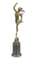 bronzov socha na mramorovom podstavci  Merkur 36 - www.glancshop.sk