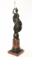 bronzov socha na mramorovom podstavci  Athena 38 - pohlad 3 - www.glancshop.sk