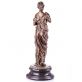 bronzov socha na mramorovom podstavci ena s vtikom 53 - pohlad 4 - www.glancshop.sk