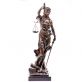 bronzov socha na mramorovom podstavci Justitia 26 - pohlad 1 - www.glancshop.sk