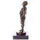 bronzov socha na mramorovom podstavci Chlapec 121 - pohlad 2 - www.glancshop.sk