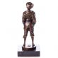 bronzov socha na mramorovom podstavci Chlapec 121 - pohlad 3 - www.glancshop.sk